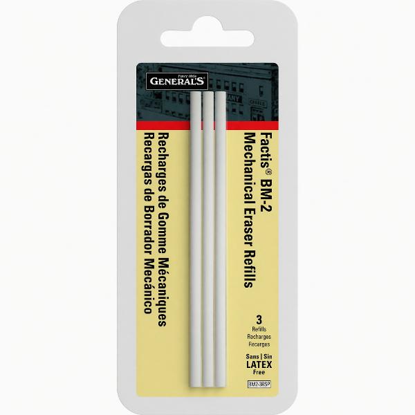 FACTIS PEN STYLE ERASER REFILLS GENERAL; $4.46