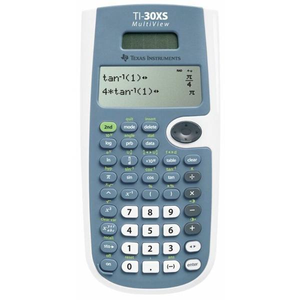 CALCULATOR - TI 30XSMV MULTIVIEW SCIENTIFIC  BLUE; $21.99