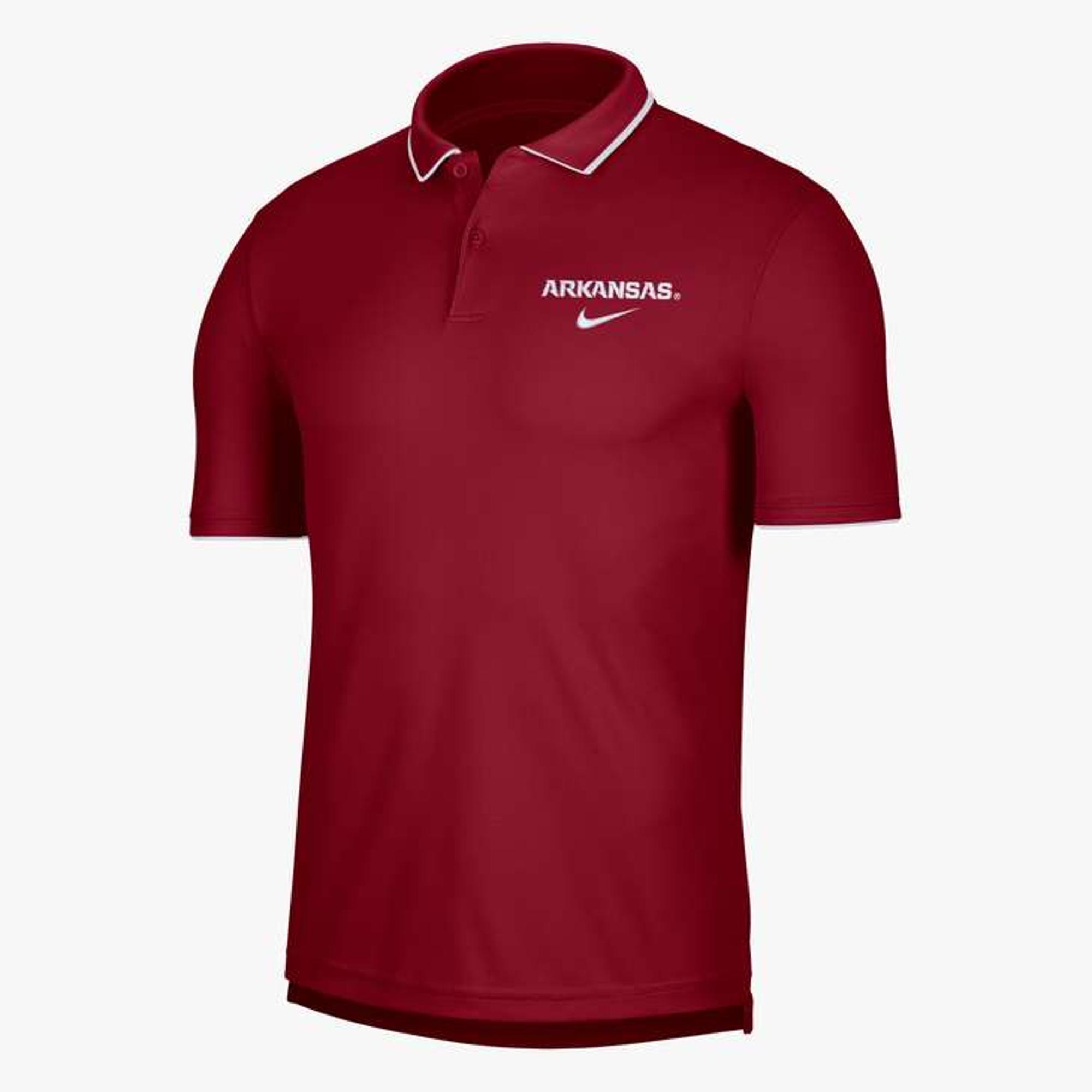 image of: Arkansas Razorbacks Nike UV Collegiate Polo
