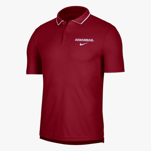 Arkansas Razorbacks Nike UV Collegiate Polo; $52.00