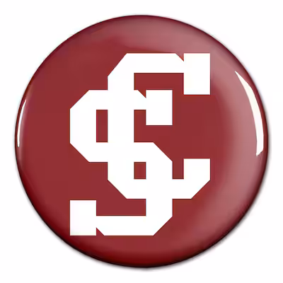 image of: Santa Clara Broncos 3in Round Button