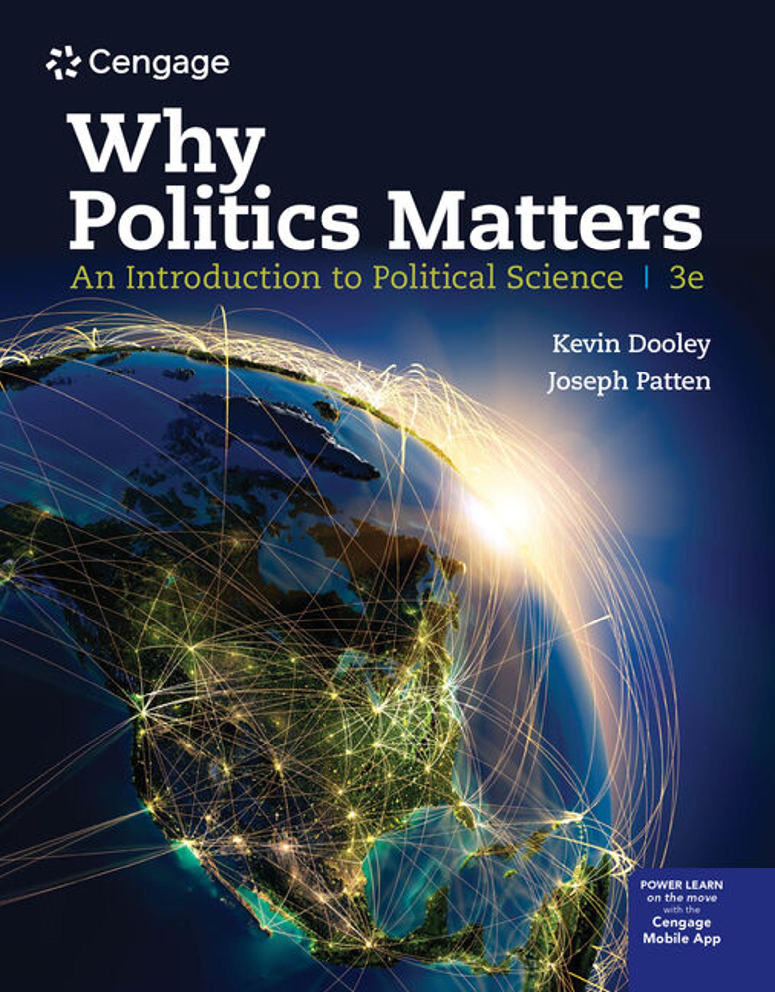 Cover image for -Dooley / Why Politics Matters Looseleaf w/ MindTap Access Card
