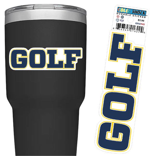 Golf Textured Sticker; $2.99