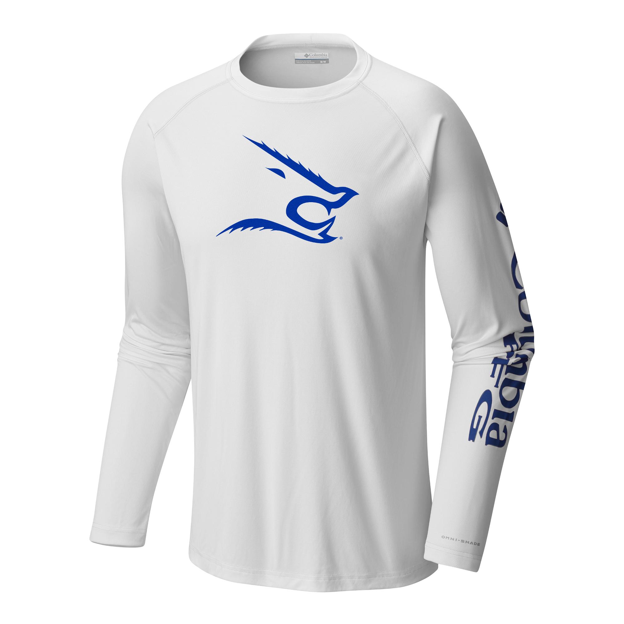 Product image 1 of 1 for TAMUK COLUMBIA LS TECH TEE BLUE