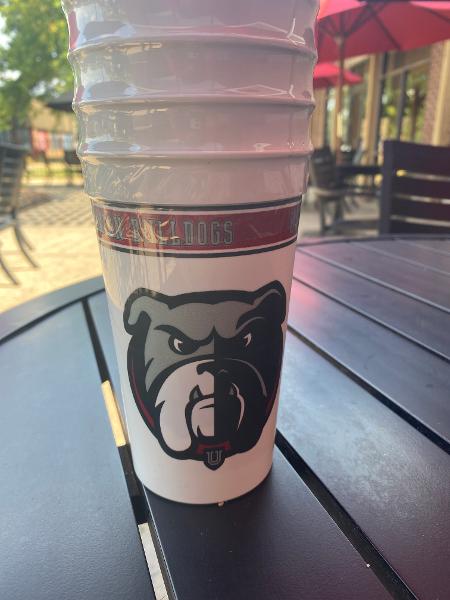 * FINAL SALE * Union Bulldogs Memorables 22 oz Stadium Cup - 5 pack; $6.99