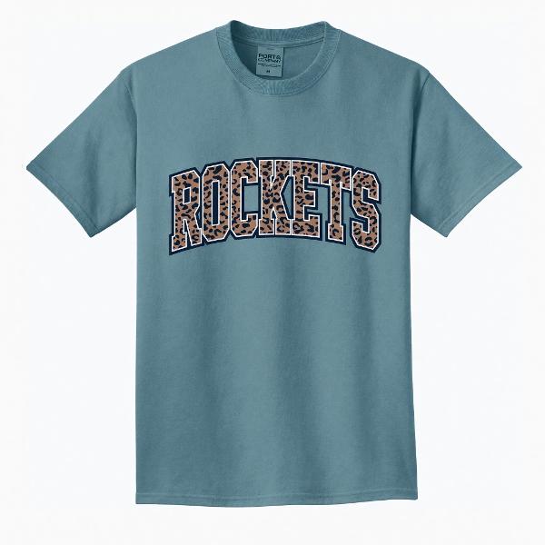 Rockets Leopard Beach Wash Garment Dyed Tee; $29.99