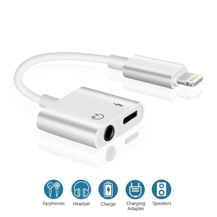 image of: Tech Trendz Lightning to Lightning Audio Adapter