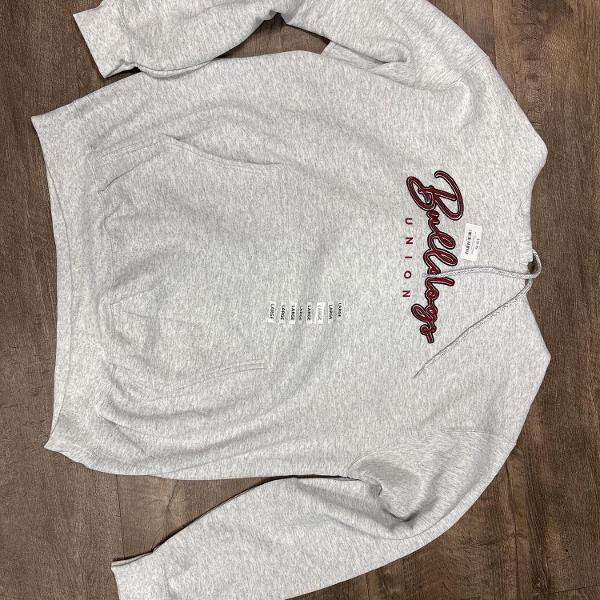 Union Bulldogs Embroidered Hoodie; $59.99