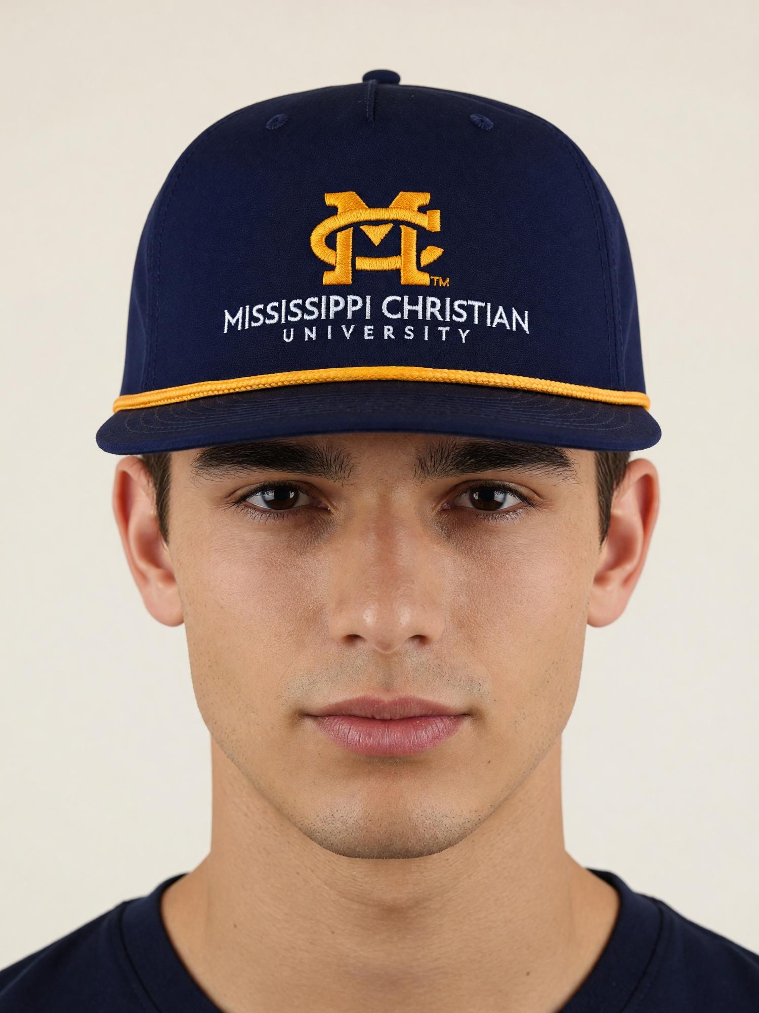 Product image 4 of 5 for MC HAT 5 PANEL GMCHNGR W/ROPE NAVY