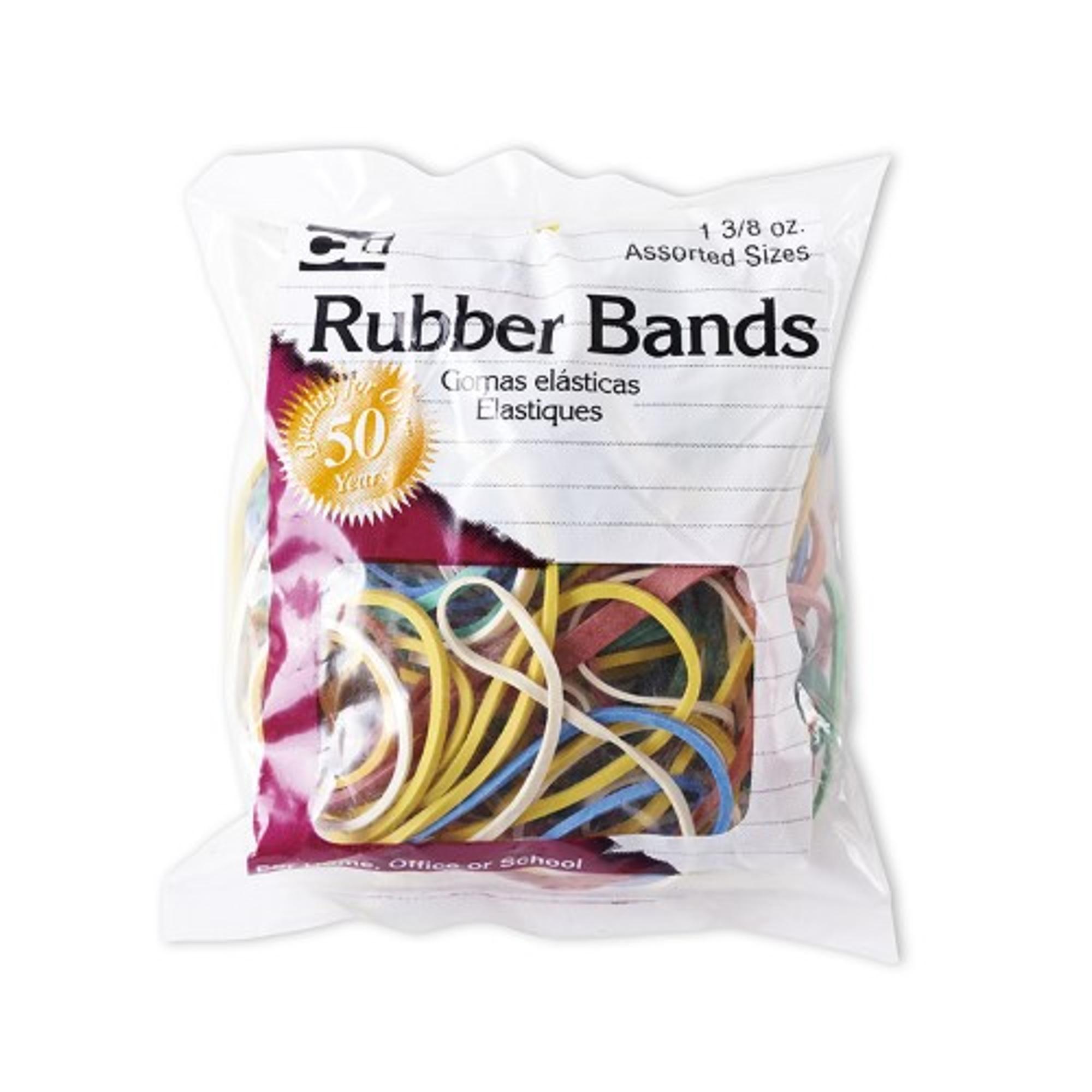 image of: Charles Leonard Rubber Bands - Asst Asst 1Pk BP