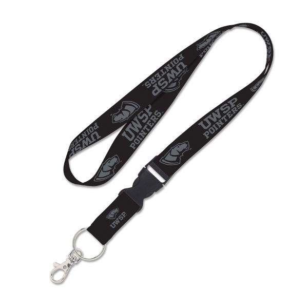 UWSP Pointers Blackout Lanyard; $9.98