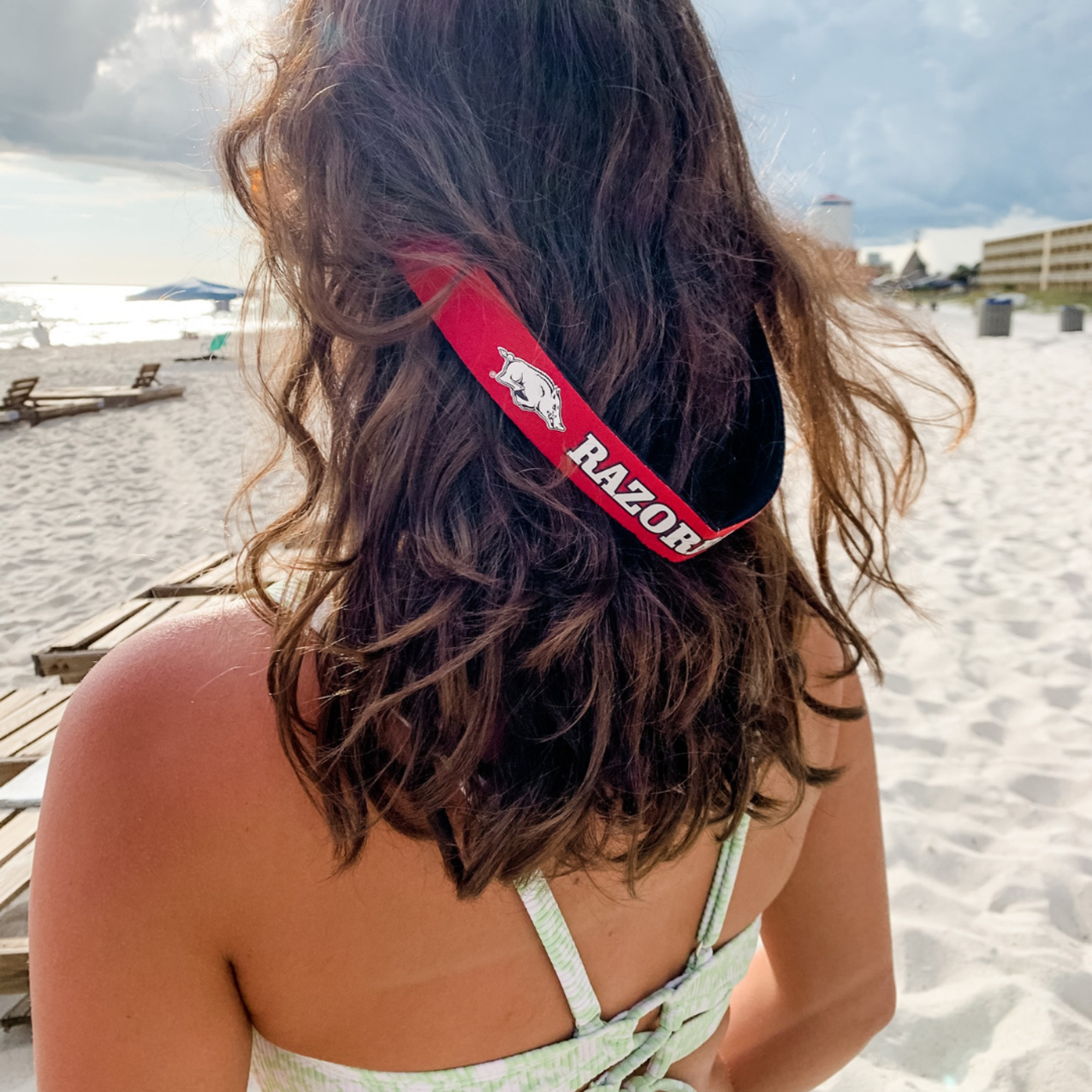 image of: Arkansas Razorbacks Neoprene Sunglass Strap
