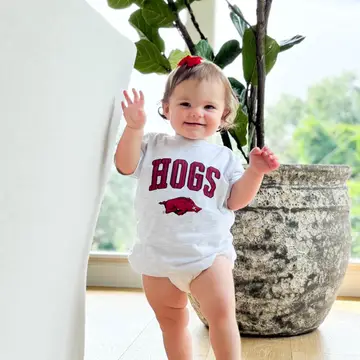 Product image 1 of 1 for Arkansas Razorbacks Toddler Hogs Stripped Tee
