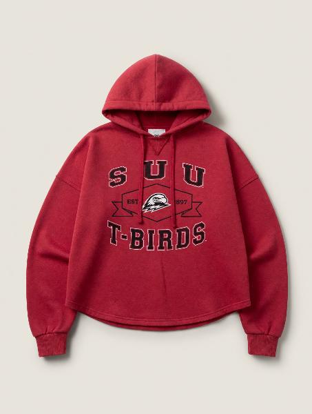 Colosseum Women's SUU Vintage Style Hoodie; $59.99