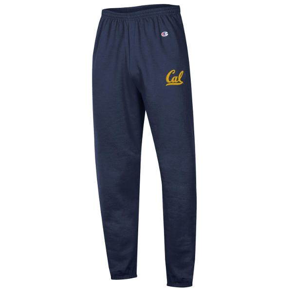 Men's Powerblend Banded Fleece Pant Embroidered Cal Logo; $54.99