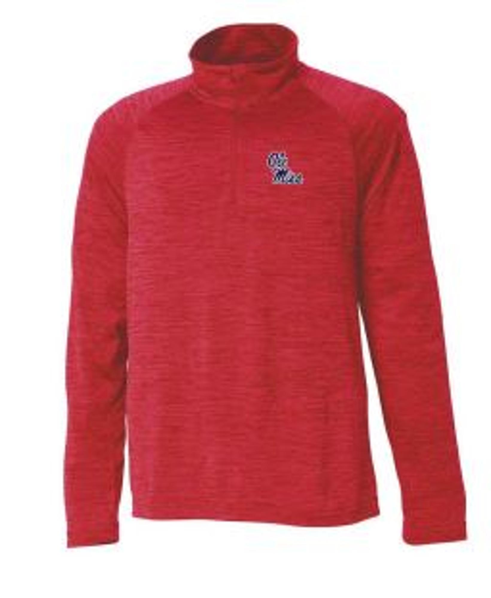 image of: Ole Miss Space Dye Performance 1/4 Zip Pullover