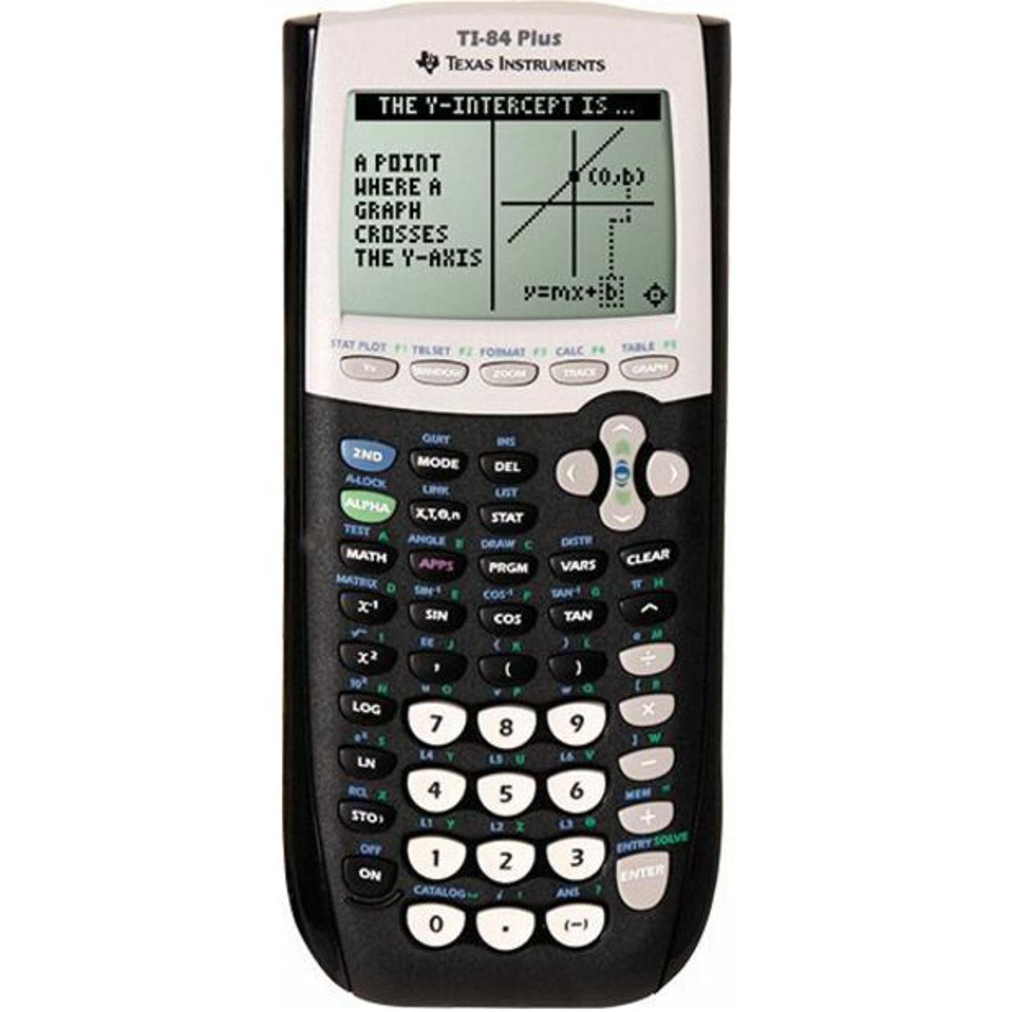 image of: CALCULATOR TI 84 PLUS W/USB`