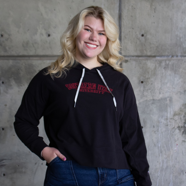 Champion Sueded SUU Hoodie; $54.99