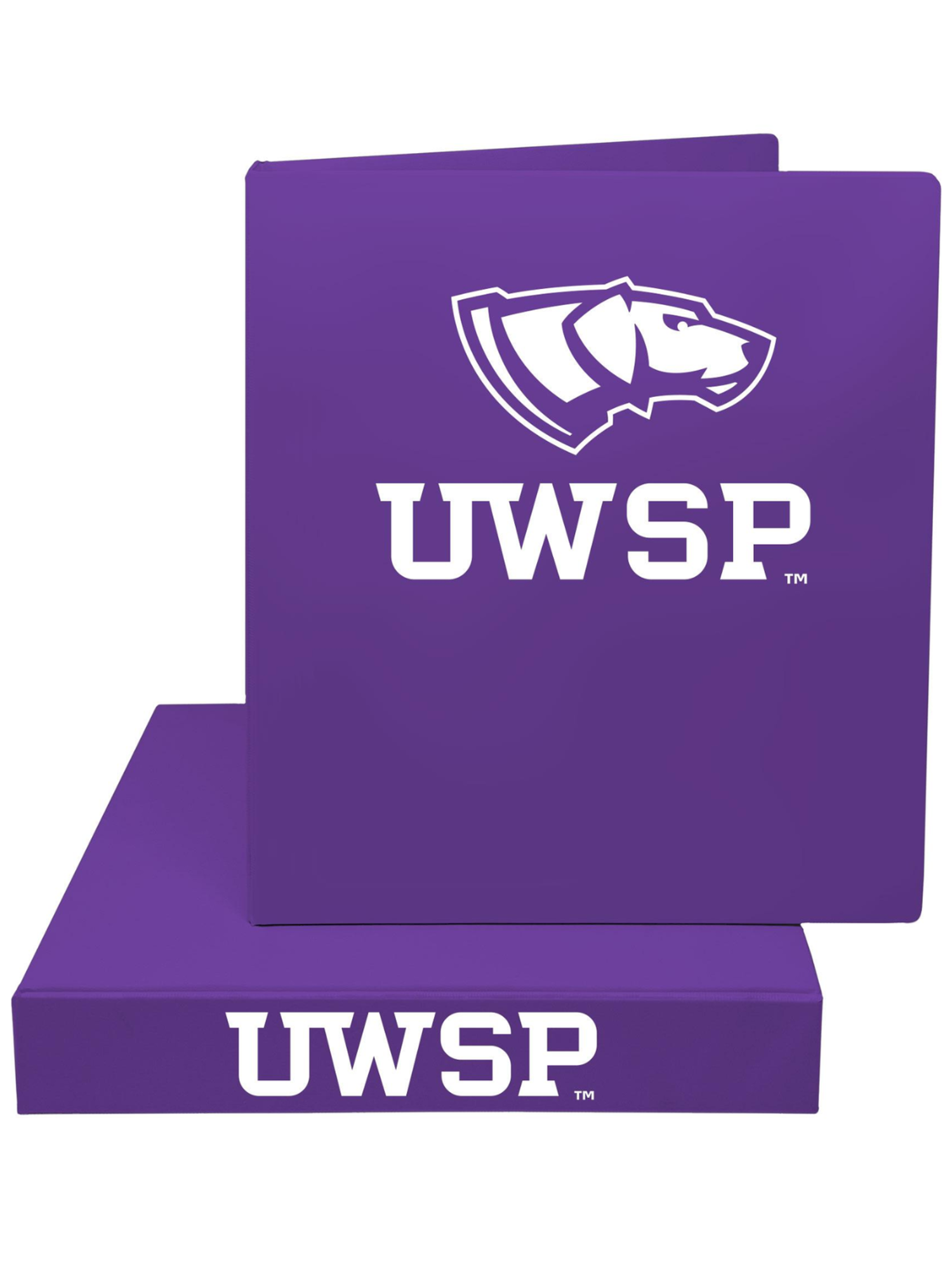 Product image 1 of 1 for UWSP 1.5" Vinyl Binder, Purple