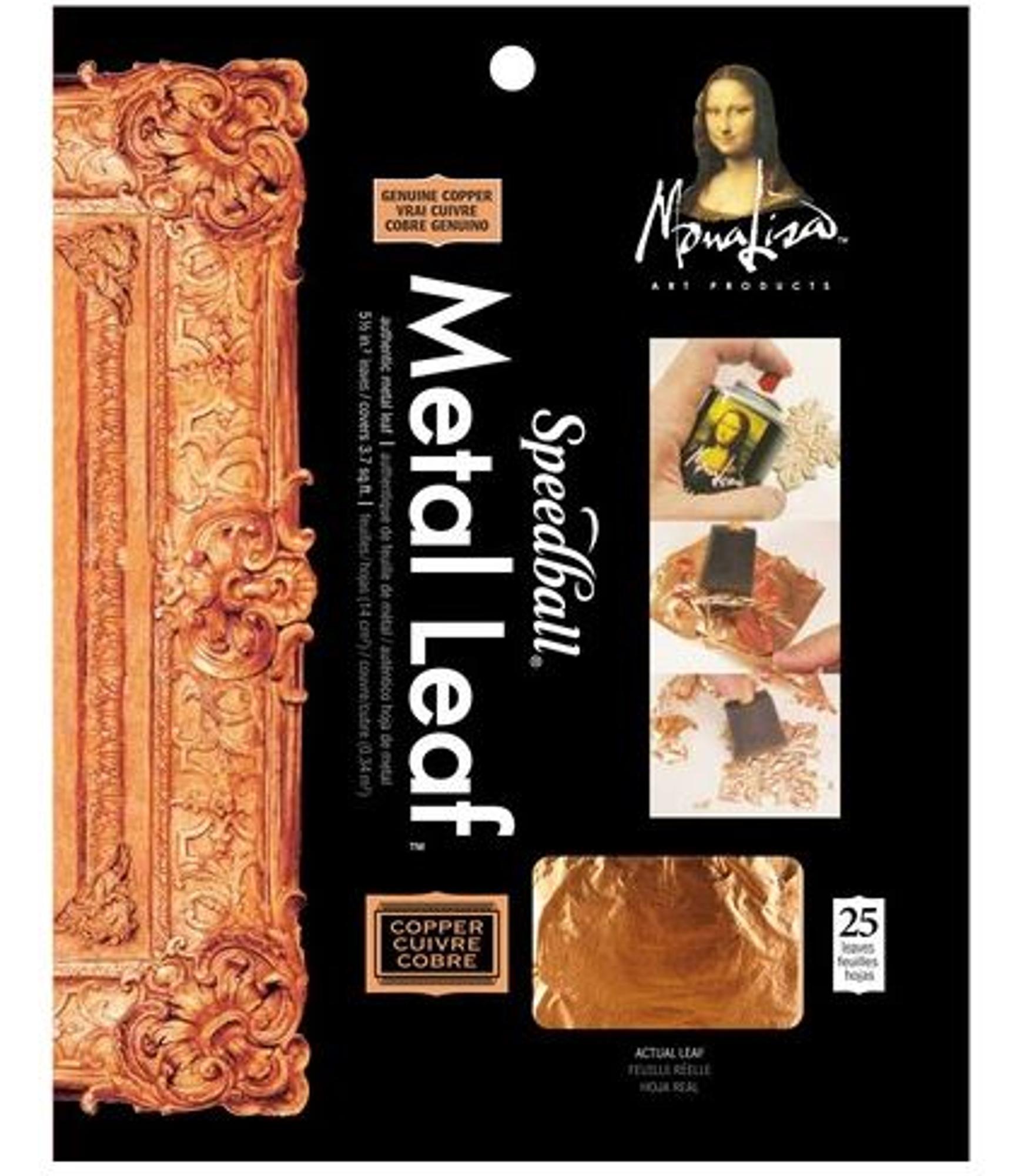 image of: Mona Lisa Metal Leaf 25pk