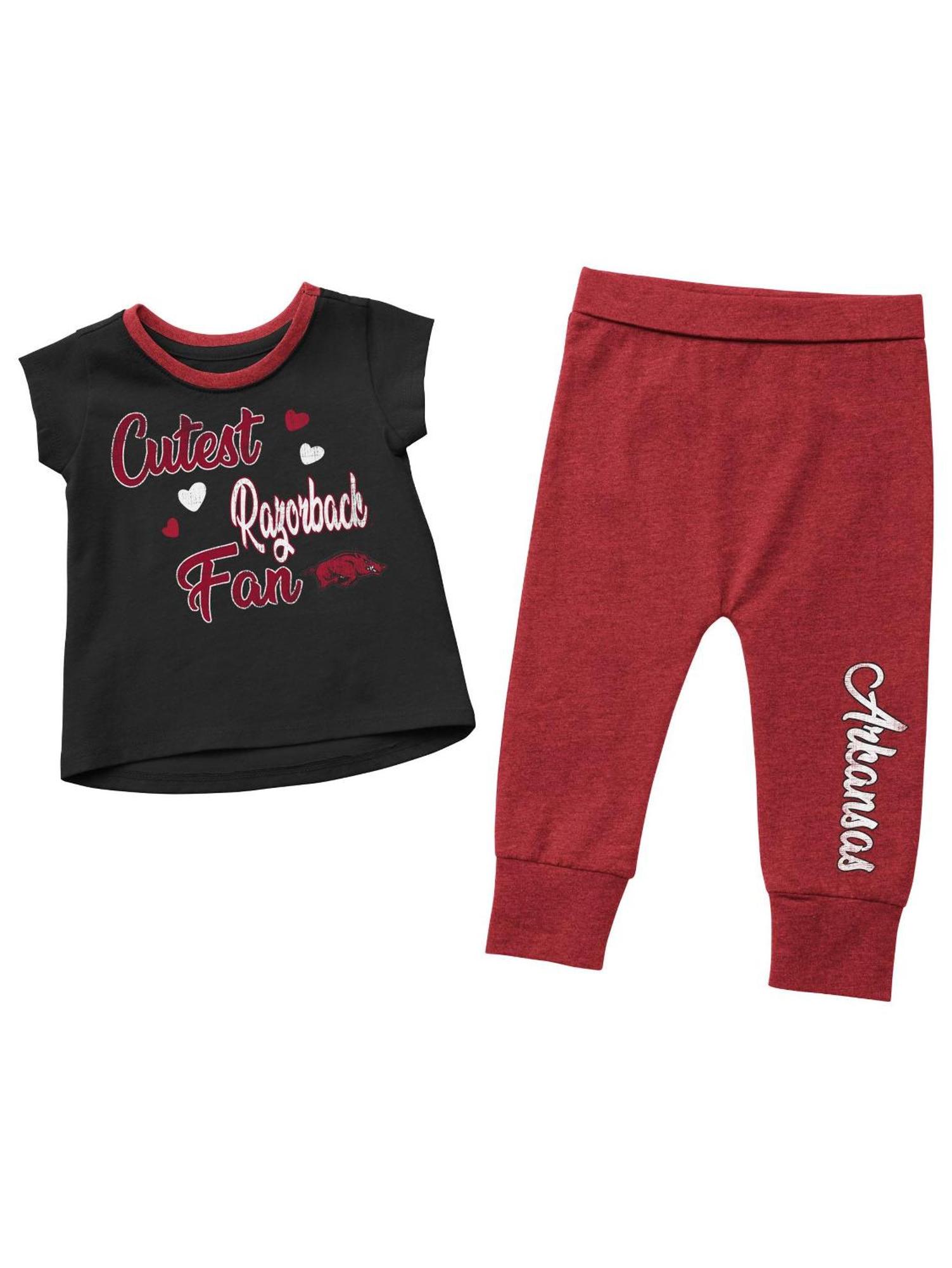 Product image 2 of 5 for Arkansas Razorbacks Infant Girls Bikini Bottom Set- Crimson