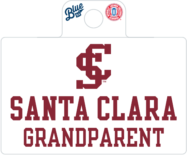 Santa Clara Broncos Grandparent Blue 84 Sticker; $6.98