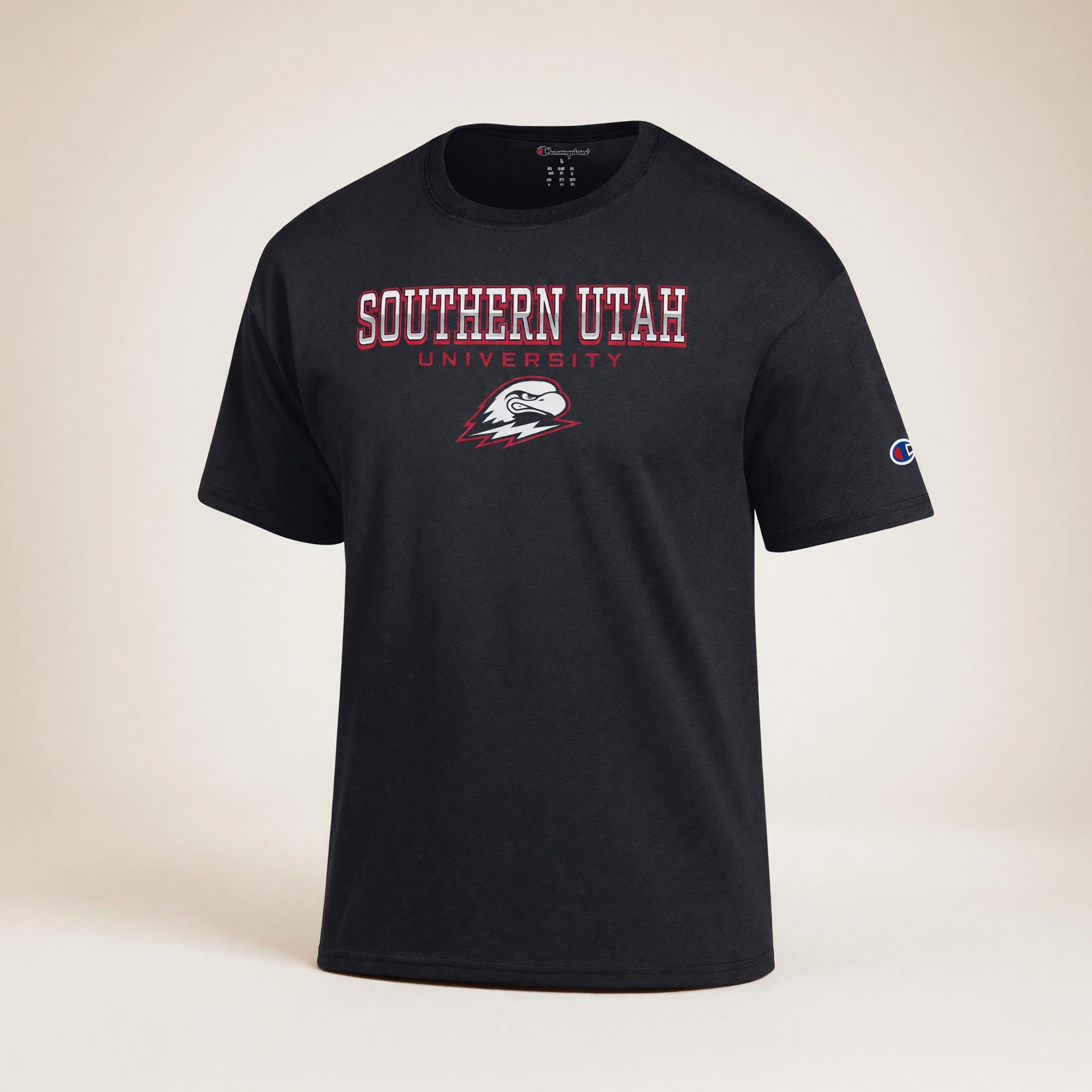 Product image 2 of 2 for CHAMPION TEE S/S BLACK SOUTHERN UTAH UNIVERSITY