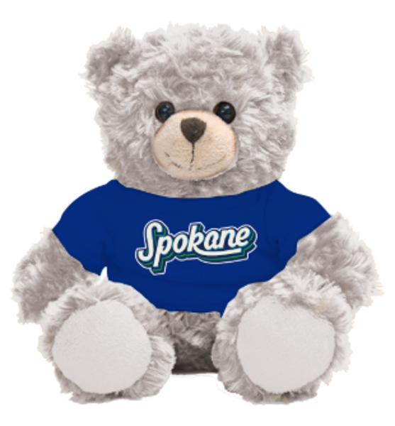 SCC 6" CREAM BEAR BLUE; $16.99