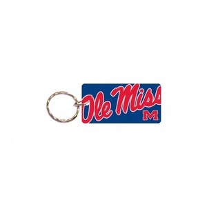 image of: Ole Miss Mega Script Keychain