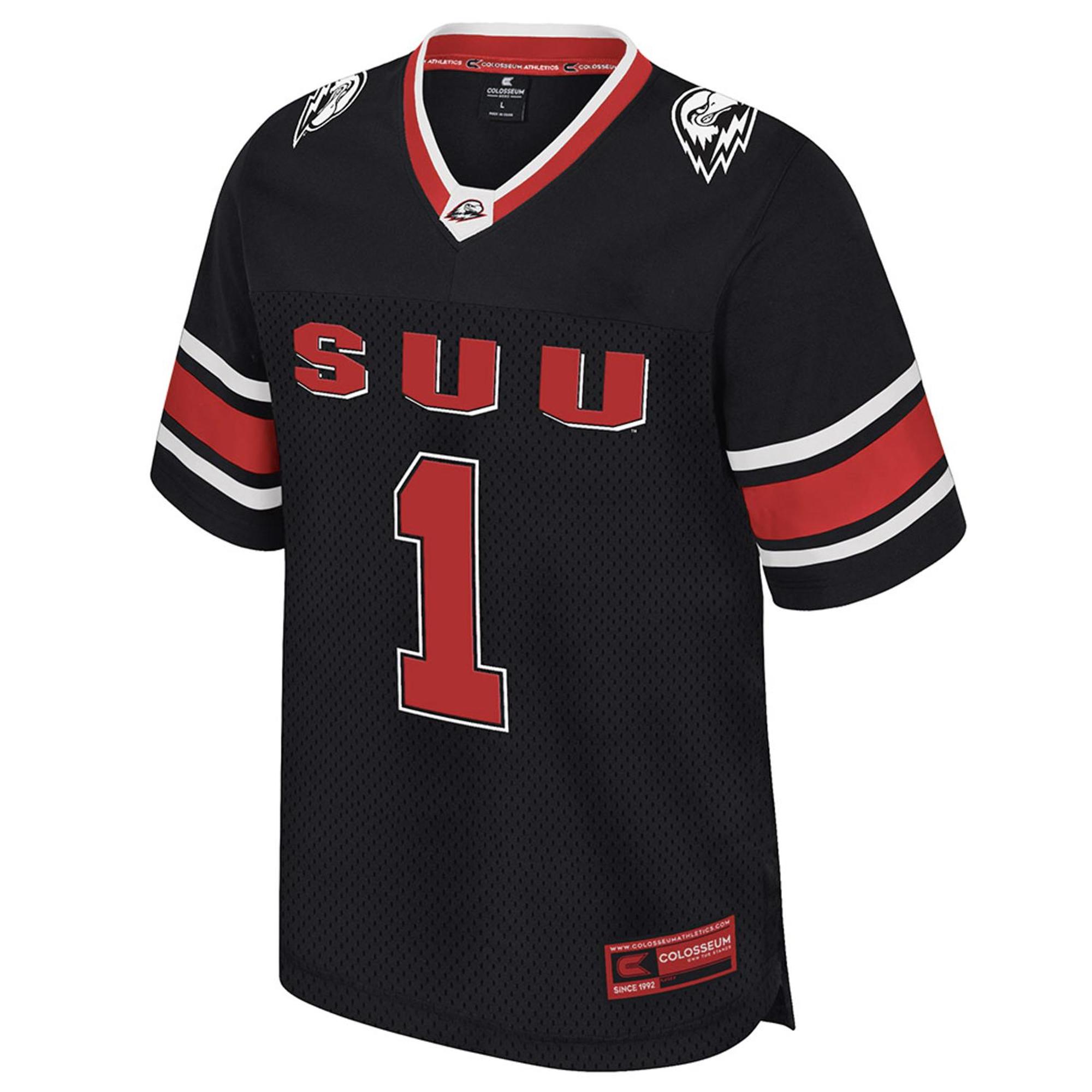 Product image 2 of 2 for COLOSSEUM FOOTBALL JERSEY BLACK SUU