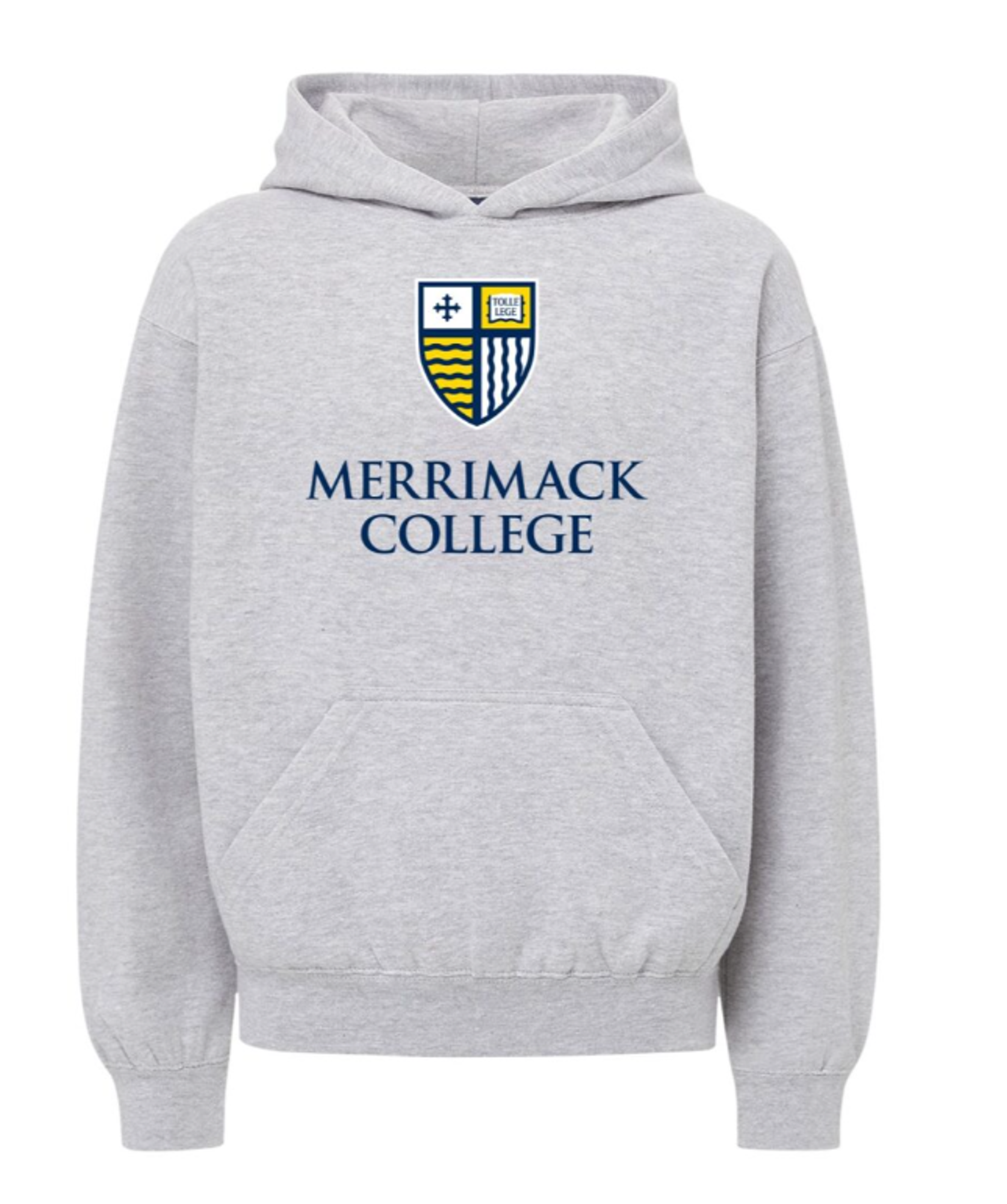 Youth Buddy Heather Gray Hood