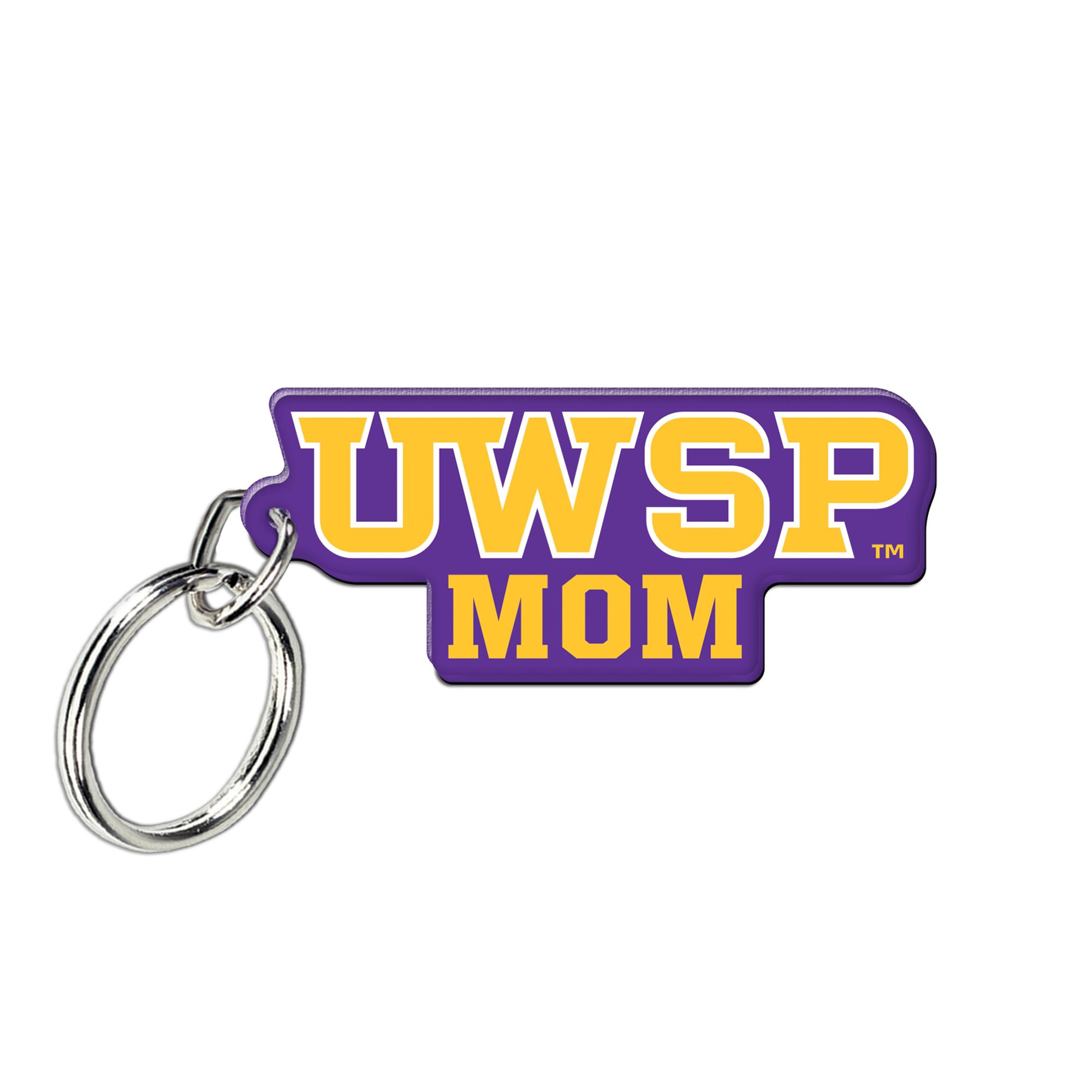 Product image 1 of 1 for UWSP Mom Acrylic Key Ring