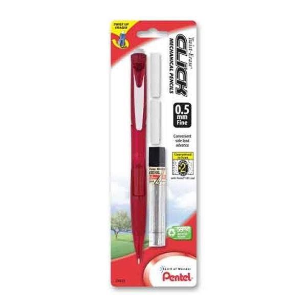 PENCIL MECHANICAL CLICK TWIST .5mm; $7.49
