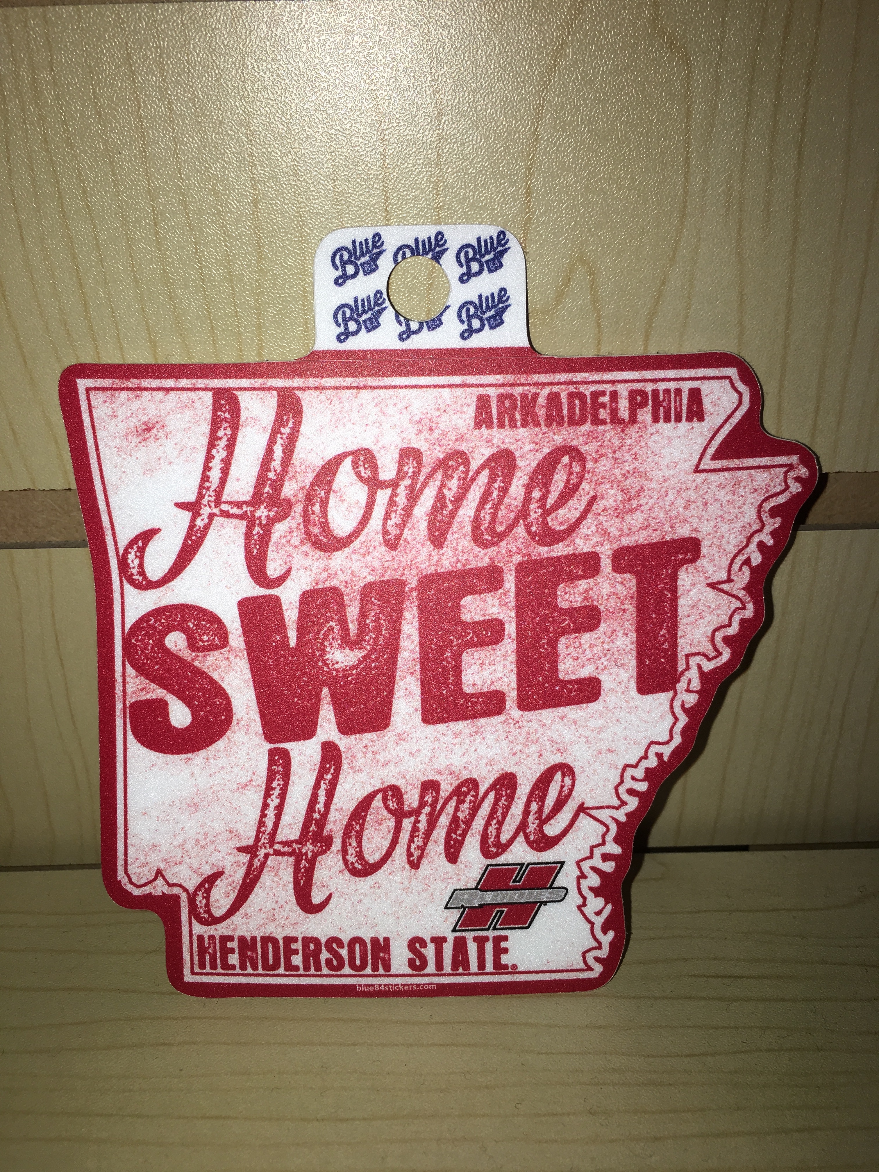 image of: Home Sweet Home Henderson State Arkadelphia, Arkansas Sticker