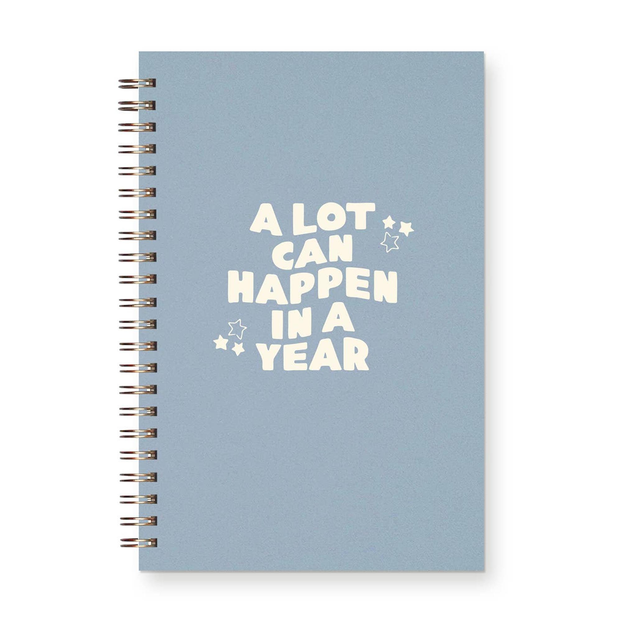 Product image 1 of 1 for A Lot Can Happen in a Year Undated Weekly Planner Journal