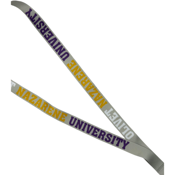 Olivet Nazarene Tigers Sublimated Lanyard with Snap Hook; $8.99