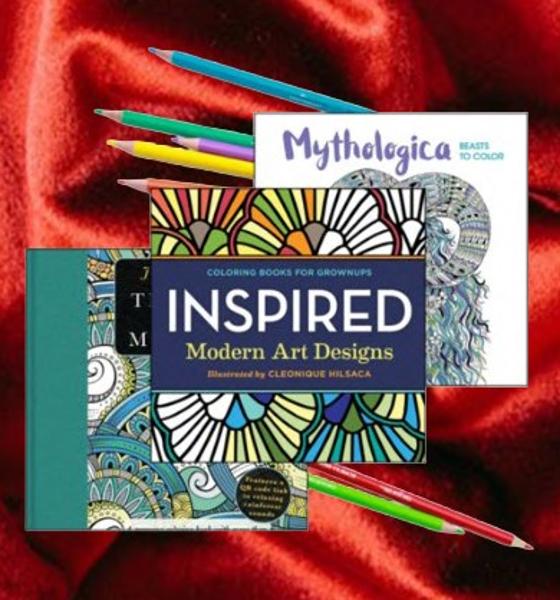 Adult Coloring Books; $7.50