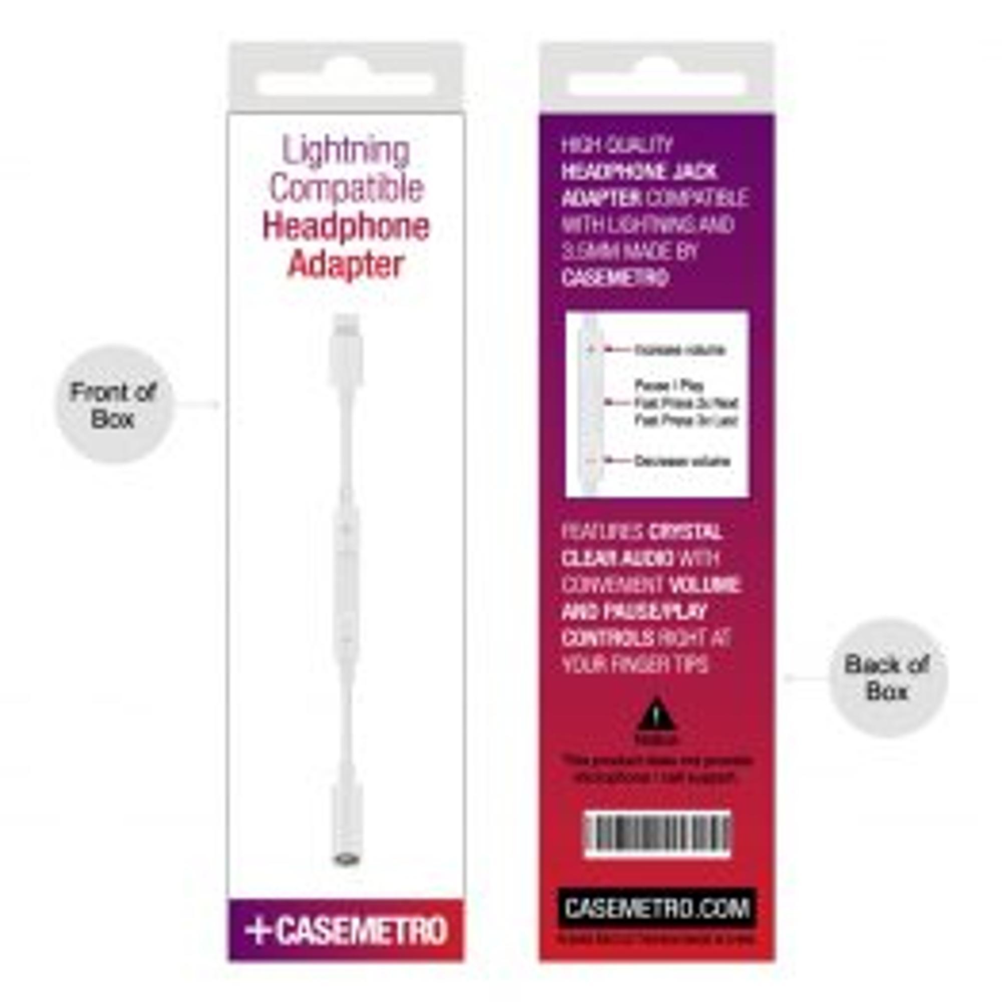 LIGHTNING COMPATIBLE HEADPHONE ADAPTER Cal Student Store