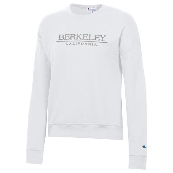 Women's Powerblend Crew Berkeley / California Logo; $64.99