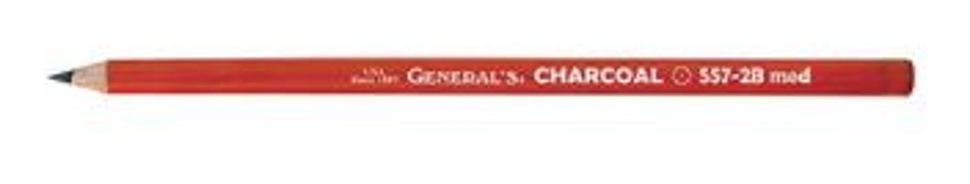 image of: Generals Charcoal Pencil 6B