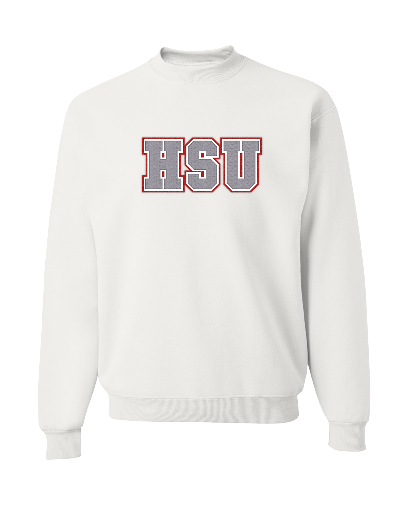 image of: * FINAL SALE * HSU Chenille Glitter Duke Crewneck Sweatshirt