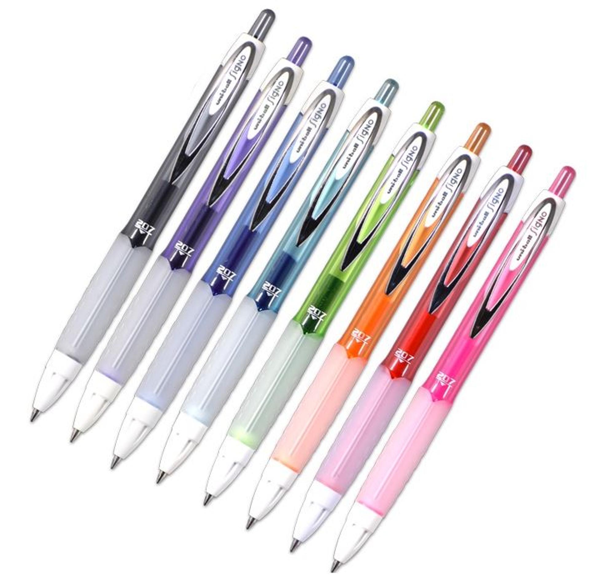 image of: Signo 207 Retractable Fashion Pens .7mm