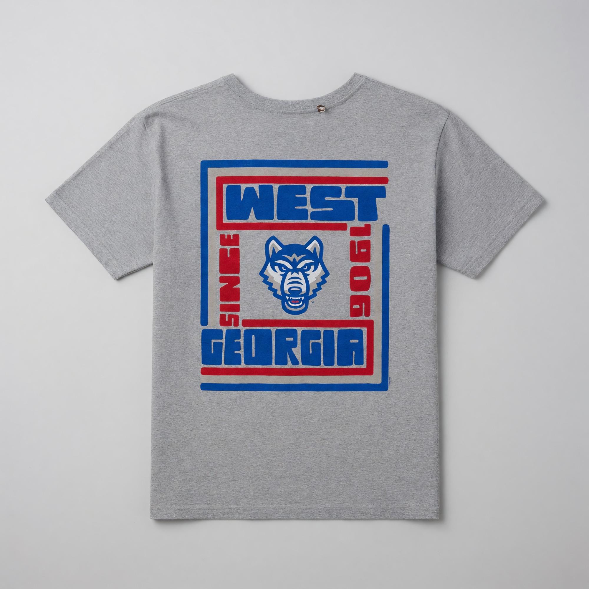Variant 6 of 10 for RETRO LINES WOLF LOGO T-SHIRT