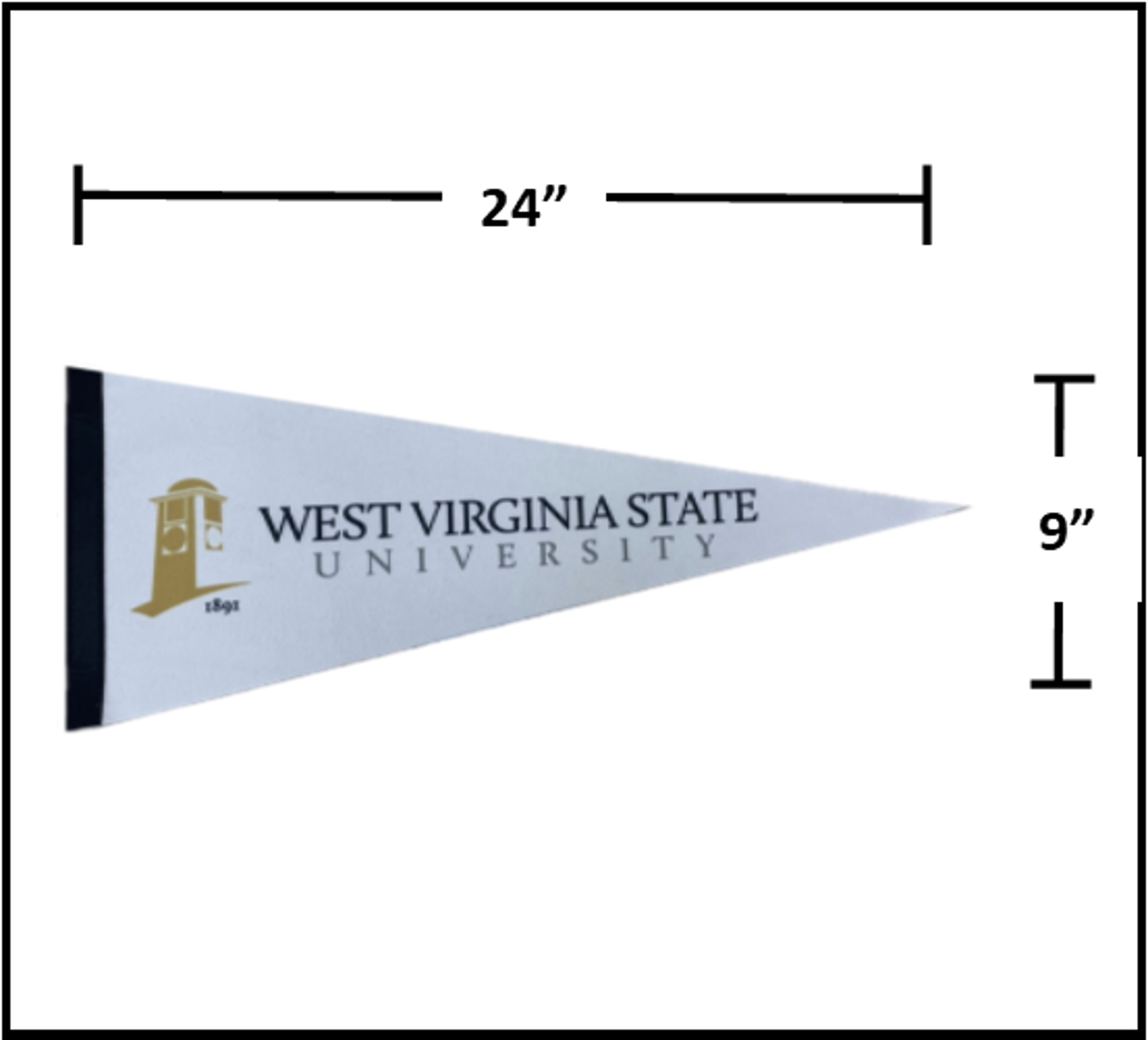 Product image 1 of 1 for Pennant - UB White