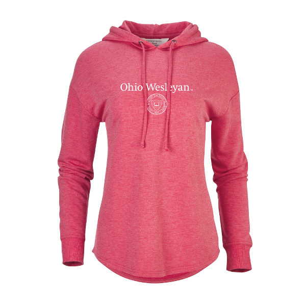 OWU Hoodie Dream Fleece Pullover Red Heather *Clearance*; $50.24