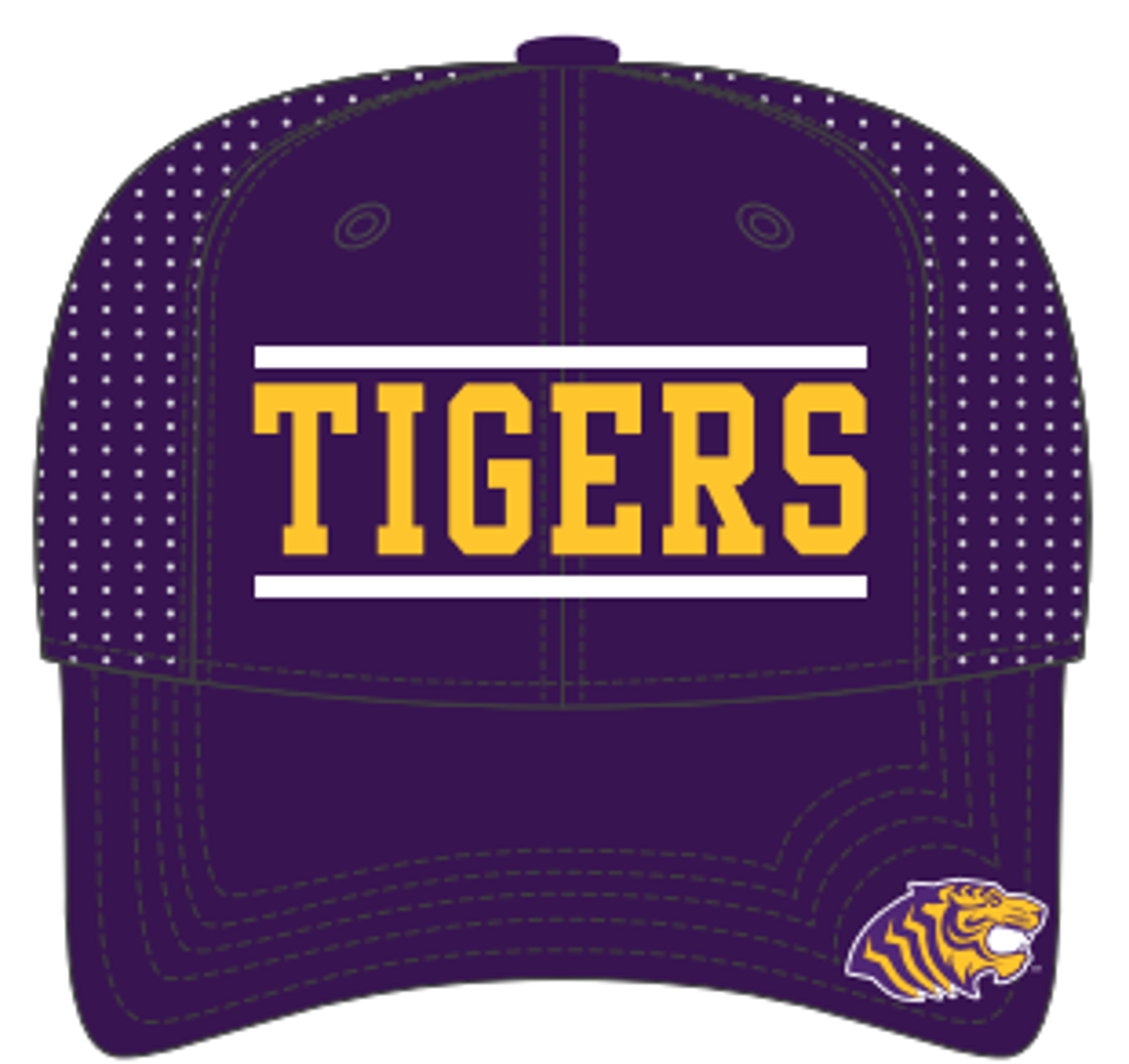 Product image 1 of 1 for Tigers Low Pro Perforated GameChanger Hat
