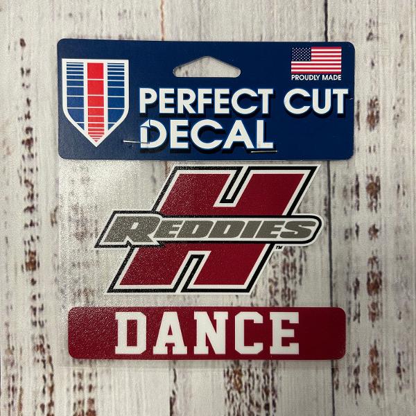 Henderson Reddies 4" x 5" Dance Perfect Cut Decal; $7.99