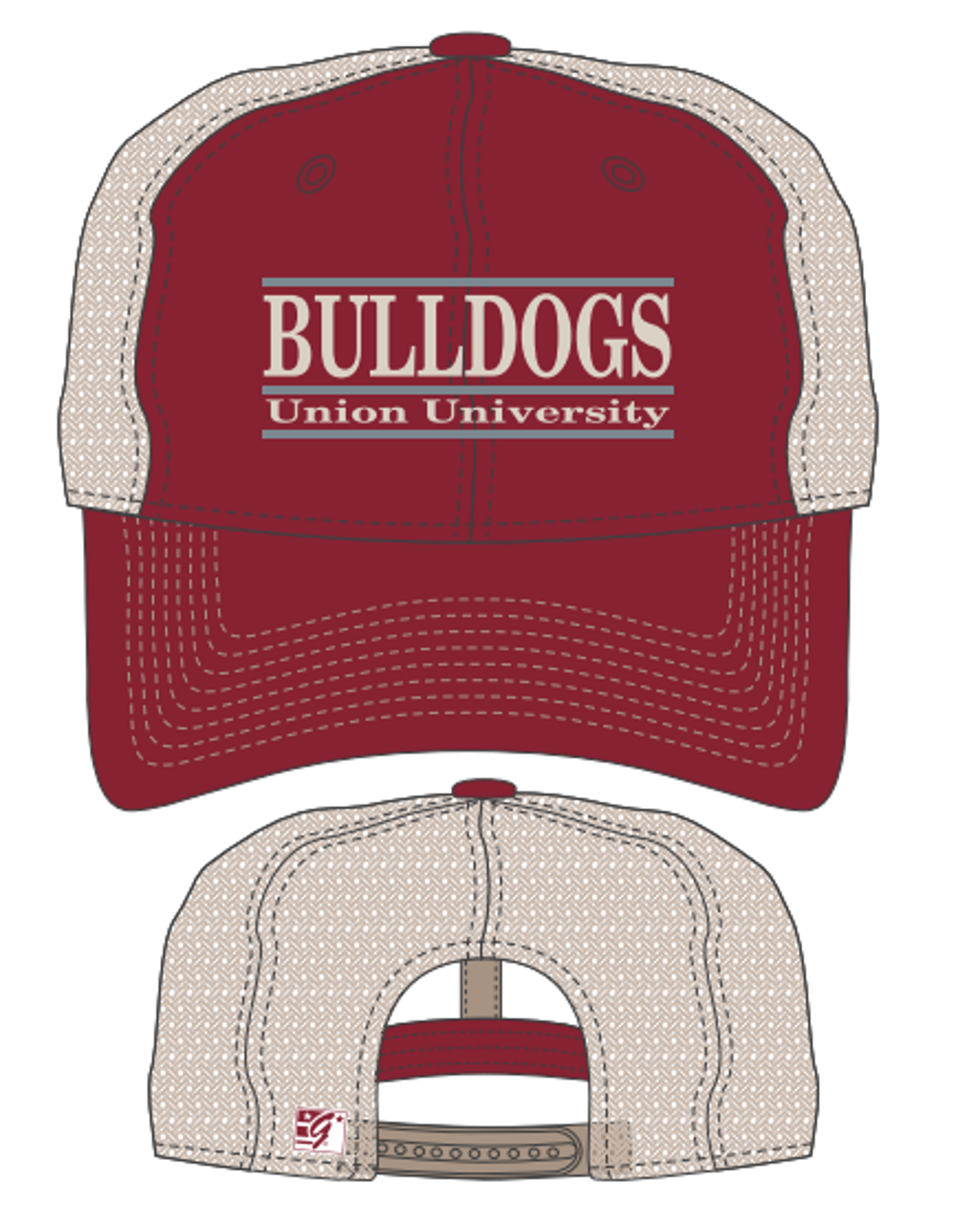 image of: Bulldogs Soft Trucker Hat