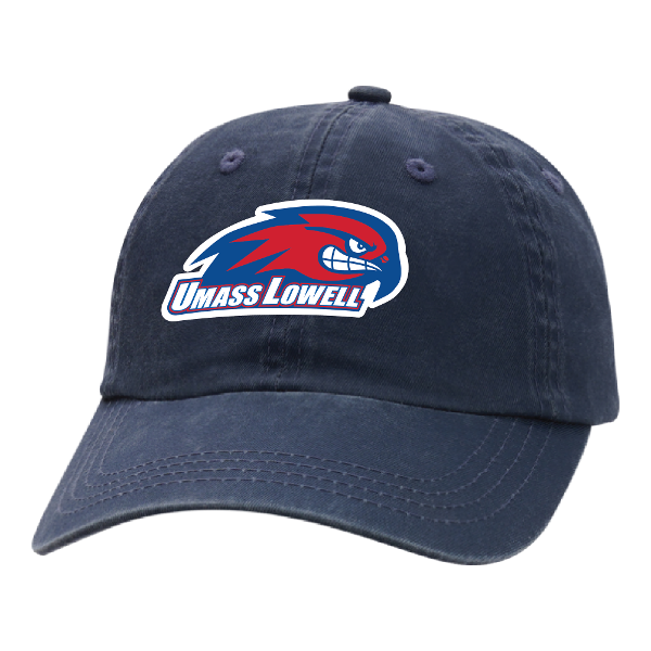 Youth - Navy Pigment Dyed Adjustable Velcro Cap; $24.99