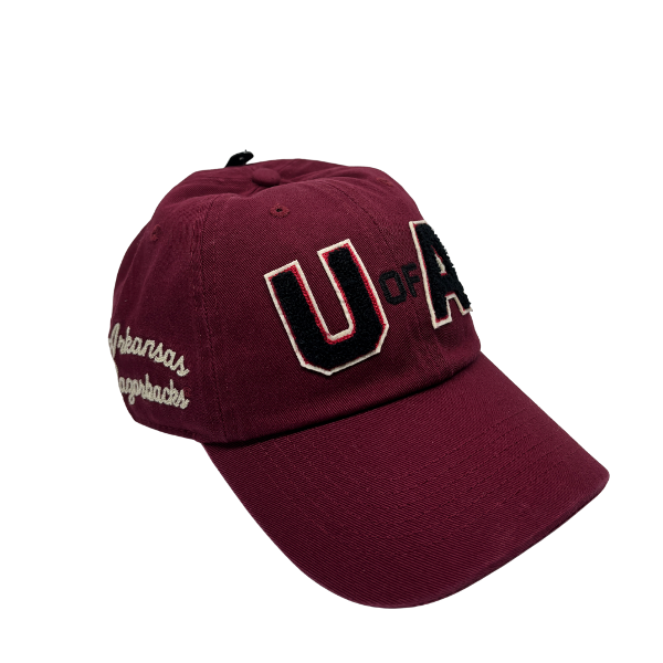 Arkansas Razorbacks '47 Women's Dark Red Zoey Clean Up Hat; $40.00